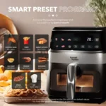 Russell Taylors 3D Visible Window Digital Air Fryer Extra Large (6.5L) Z7 Penggoreng Udara - Image 4