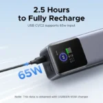 (W) UGREEN 200W 130W 100W Powerbank Nexode 25000mAh Laptop PD 130W Fast Charging for Dell Lenovo MacBook Air Samsung S24 iPhone 16 15 14 13 Pro Max for Pixel iPad Xiaomi Huawei Mobile Phones Power Adapter - Image 6